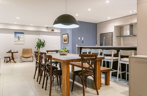 Ponta das Canas Apartment | 100m from beach | 3 suites | Barbecue area #CHA17