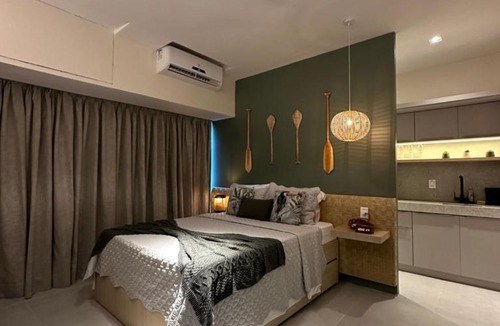 Ponta Negra Apartment | 1111 Studio de Luxo com vista deslumbrante para o Rio