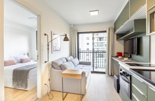 Pinheiros Apartment | 1607 Pinheiros · Studio em Pinheiros: 8min do Metrô Faria Lima
