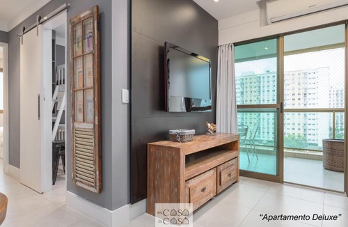 Jacarepagua Apartment | 2 Apartamentos Individuais de 3 QUARTOS com ESTACIONAMENTO em Condomínio com PORTARIA 24h, Sauna e Parquinho Infantil - Apartamento com Ar Condicionado, SmarTV, Wi-Fi 120 mbps e Cozinha Completa