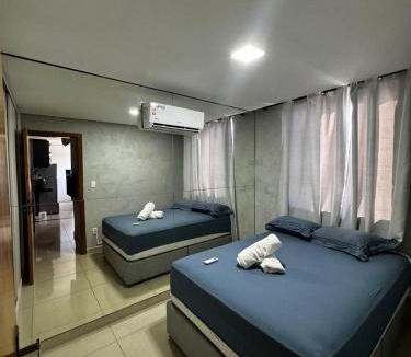 Castelo Apartment | 202 - Loft de luxo Moderno - Ar condicionado