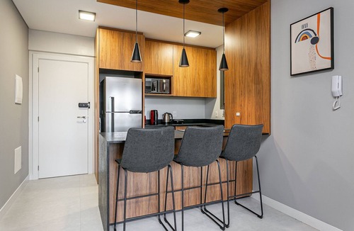 Carvoeira Apartment | 500m from UFSC | 50" Smart TV #CARV03