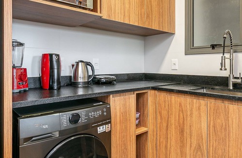 Carvoeira Apartment | 500m from UFSC | 50" Smart TV #CARV03