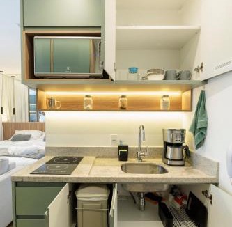 Vila Nova Conceicao Apartment | 807 Studio elegante no Doru Vila Nova Conceição