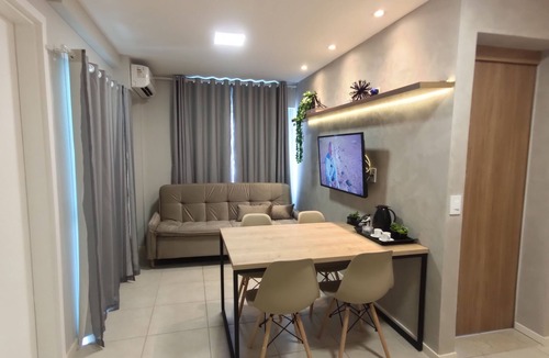 Jatiuca Apartment | A Passos da Praia: Apê JTR Completo p/4 Hóspedes