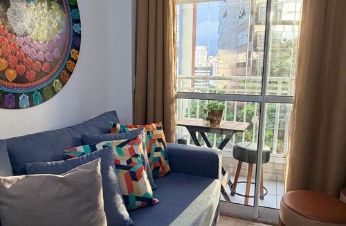 Liberdade Apartment | Acomoda 4 + AC | Liberdade | 260m Metrô