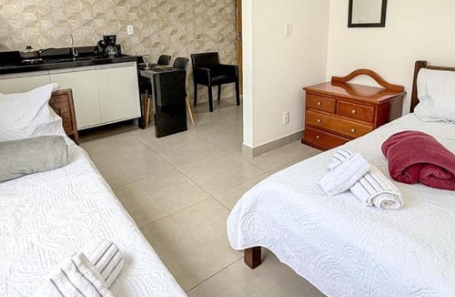 Republica Apartment | Aeroporto e Praia Studio Solteiros