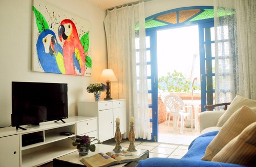 Daniela Cottage | Al Mare - Oceanfront Home - Steps from the Sand in Florianopolis