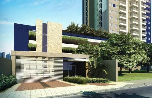 Cremacao Apartment | Alto padrão com ar, garagem, sacada integrada