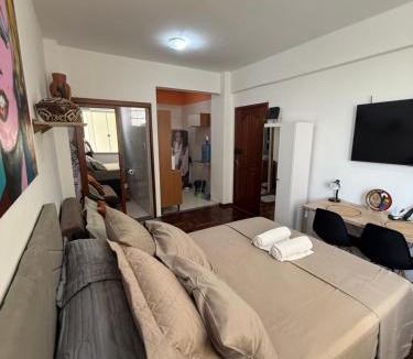 Campina Apartment | AmazHost - Estúdio estiloso em frente à Praça da República