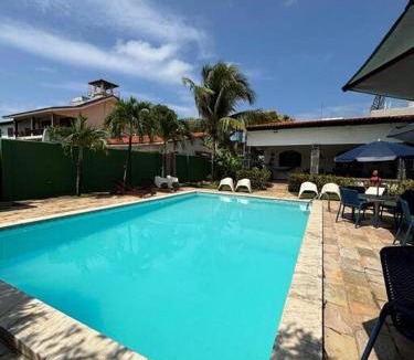 Pontal de Serrambi House | Ampla casa de 3 quartos com piscina em Serrambi PE a 50mts do mar