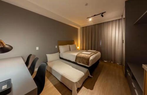 Vila Nova Conceicao Apartment | Amplo Studio com Varanda ao Lado do Ibirapuera