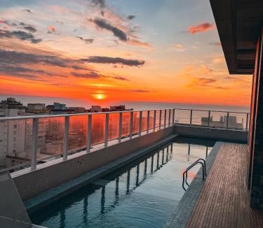 Capao da Canoa Apartment | Apê elegante - Rooftop lindo - Ótima localização