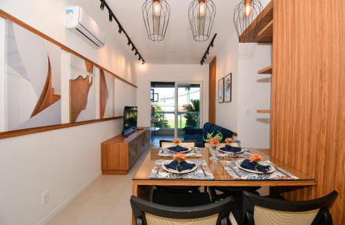 Campeche Norte Apartment | Apê em condomínio com piscina aquecida - Campeche - SDI016