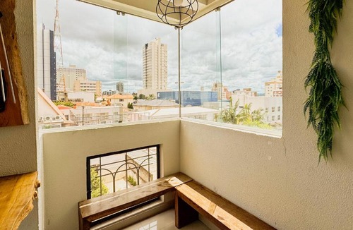 Centro Apartment | Apê Família | Varanda c/churrasqueira | Garagem