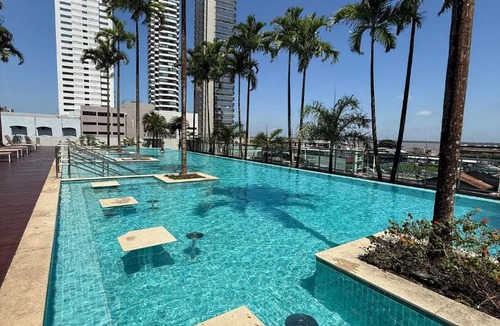Belem Apartment | apê mandarim belém, 11º andar-wifi-garagem-piscina