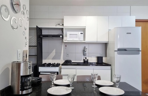 Jatiuca Apartment | Apê Moderno Completo: Ar, Wi-Fi, Academia, Piscina