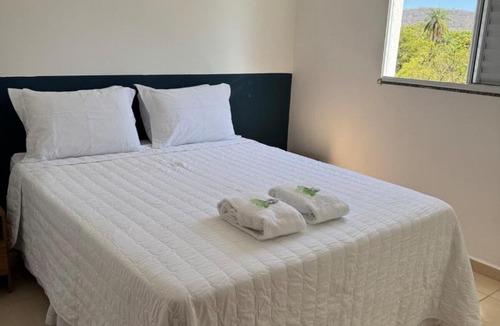 Montes Claros Apartment | Apê novo com ar condicionado e vista panorâmica