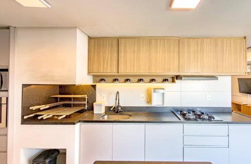 Jurere Apartment | Apê Positano|3 suítes|Jurerê|230m do Mar|2 garagem