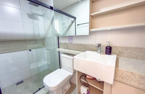 Jurere Apartment | Apê Positano|3 suítes|Jurerê|230m do Mar|2 garagem