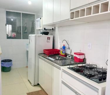 Uberaba Apartment | Apê Ruby com 2Q com Ar em 1 Quarto e Garagem