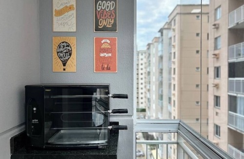 Morada de Laranjeiras Apartment | AP 803 - Laranjeiras Residence Air Conditioning and BBQ Grill