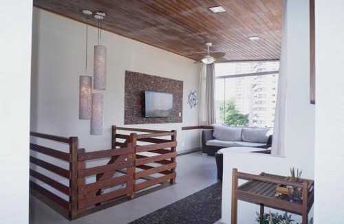 Asturias Apartment | Ap Astúrias e Tombo com churrasqueira perto do mar