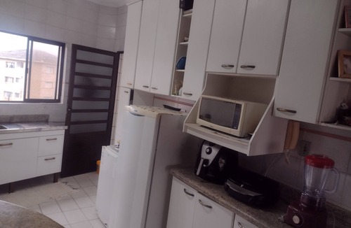 Balneario Santa Eugenia Apartment | Apartamento Cobertura Duplex Mongaguá com Churrasqueira 3 Vagas Piscina Praia