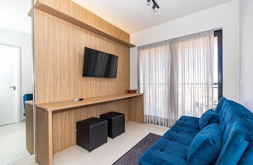 Portao Apartment | Ap de 1q c/garagem Perto de Tudo - PLU1306