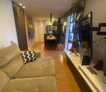 Sao Vicente Apartment | Ap Ideal Para se Sentir Em Casa, Trabalho ou Lazer
