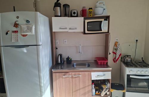 Santo Angelo Apartment | Apart próximo a Unimed, Catedral, HSA com 2 Ar e garagem