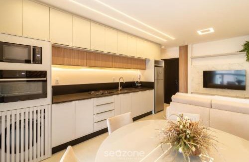 Morretes Apartment | Apart with Gourmet Balcony near the Sea OZN1004