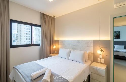 Morretes Apartment | Apart with Gourmet Balcony near the Sea OZN1004