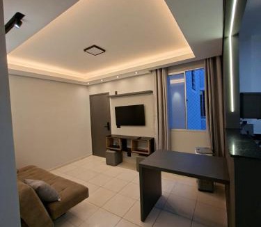 Gavea Apartment | Apartamento 2 quartos ao lado do Shopping com garagem