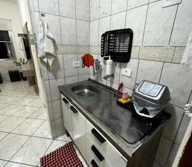 Mongagua Apartment | Apartamento aconchego Lari Léo