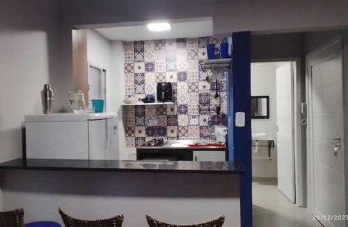 Sao Vicente Apartment | Apartamento pé na Areia 1 Quarto Gonzaguinha SV