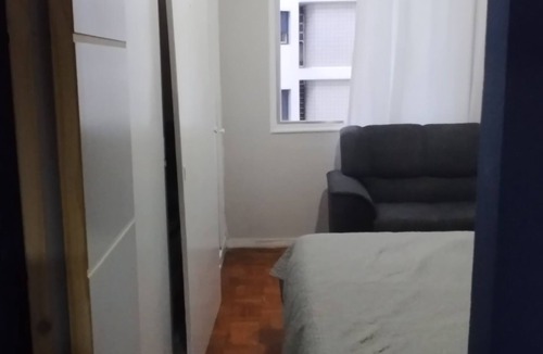 Sao Vicente Apartment | Apartamento pé na Areia 1 Quarto Gonzaguinha SV