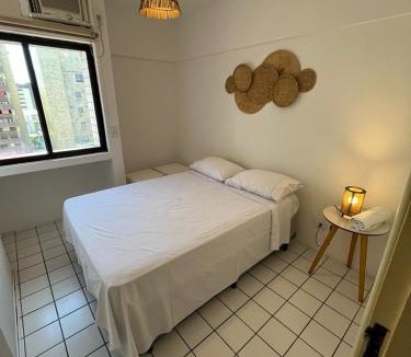 Jatiuca Apartment | Apartamento calmo e aconchegante - 80 metros da praia de Maceió, Alagoas