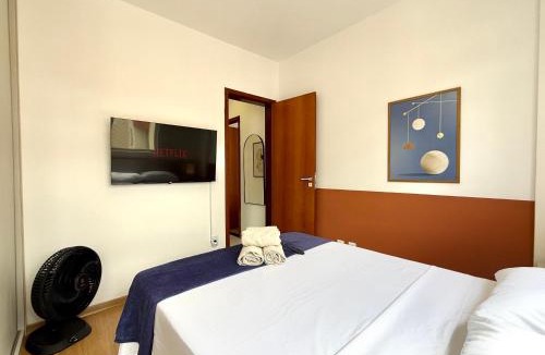 Vicosa Apartment | Apartamento central com 3 Smart TVs e 3 ventiladores - UFV a 1 km