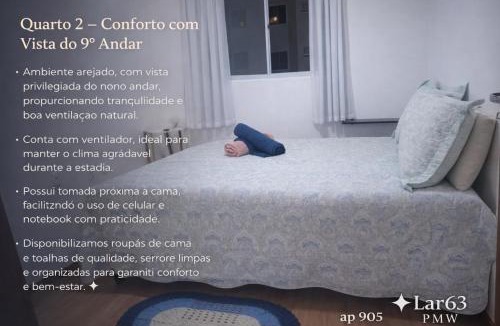Plano Diretor Sul Apartment | Apartamento com 2 quartos- no Centro, perto da UFT, PRAIAS E SHOPING