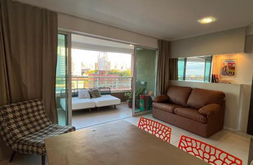 Praia de Iracema Apartment | Apartamento com piscina no hooftop, 48m2 - Praia da Iracema- Fortaleza