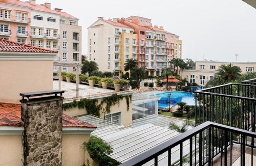 Jurere Apartment | Apartamento com varanda no IL Campanário Resort