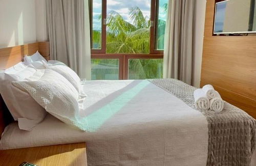 Pedra Azul Apartment | Apartamento com varanda e vista para a Pedra Azul Condomínio Vista Azul