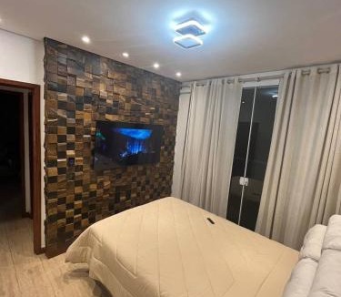 Cataguases Apartment | Apartamento com vista para piscina com hidromassagem e aquecedor