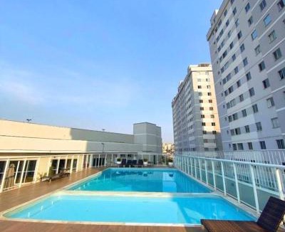 Santa Terezinha Apartment | Apartamento completo 2 Quartos, Garagem, Piscina e Academia