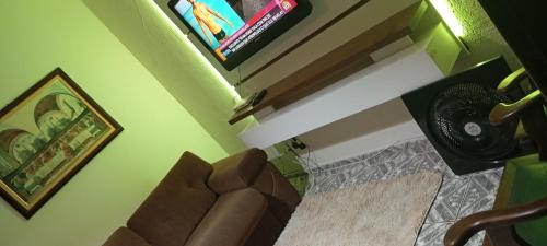Aparecida Apartment | Apartamento da Família em Aparecida-ar-sacada-2garagens