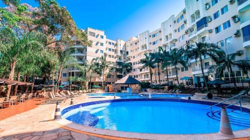 Pousada do Rio Quente Apartment | Apartamento de 4 Quartos Cobertura Com Área de Lazer