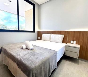 Plano Diretor Sul Apartment | Apartamento de Luxo com Garagem Privativa e Wi-Fi Rápido