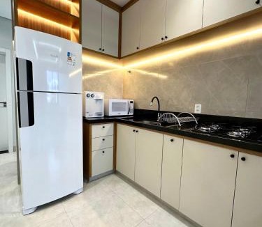 Plano Diretor Sul Apartment | Apartamento de Luxo com Garagem Privativa e Wi-Fi Rápido