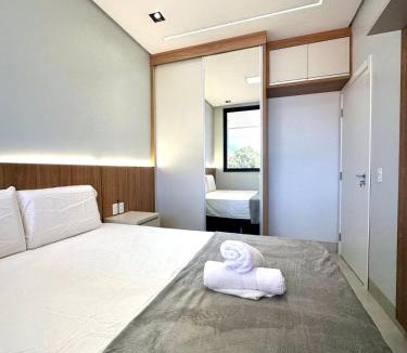 Plano Diretor Sul Apartment | Apartamento de Luxo com Garagem Privativa e Wi-Fi Rápido